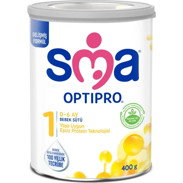 SMA Optipro Probiyotik 1 Bebek Devam Sütü 0-6 Ay 400 Gr
