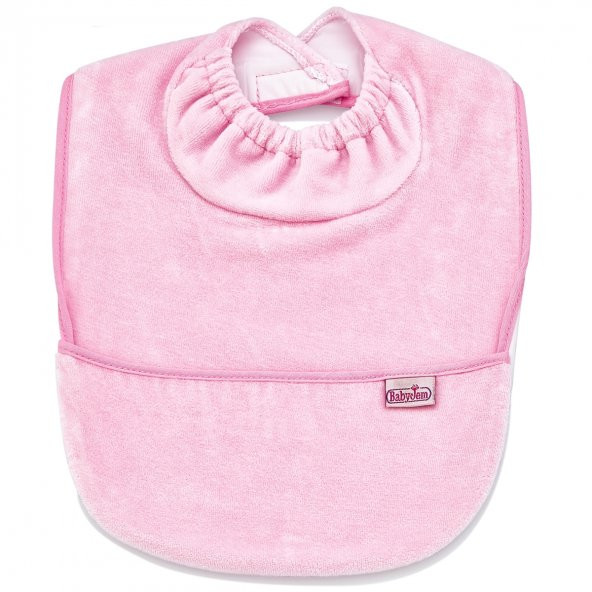 BabyJem Kadife Önlük 375 Pembe - 2