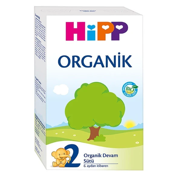 Hipp 2 Organik Devam Sütü 300gr