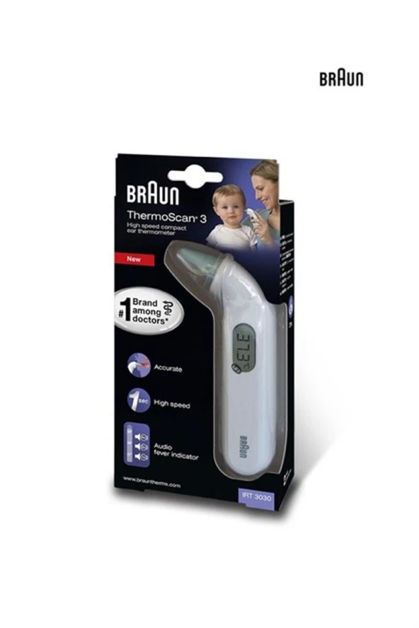 Braun IRT3030 Kulaktan Ateş Ölçer - 3