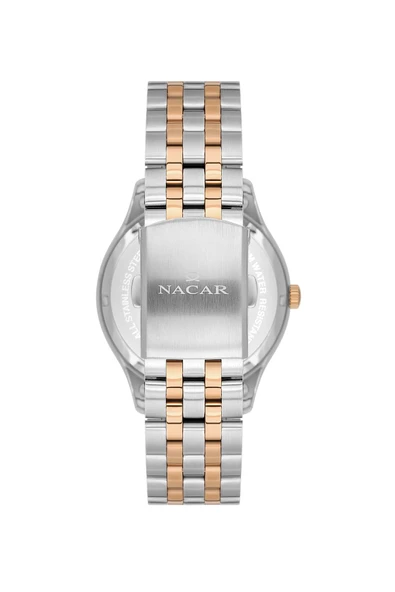 GÜMÜŞ - ROSE ERKEK-KADIN KOL SAATİ NC35-592025-EBM - 5