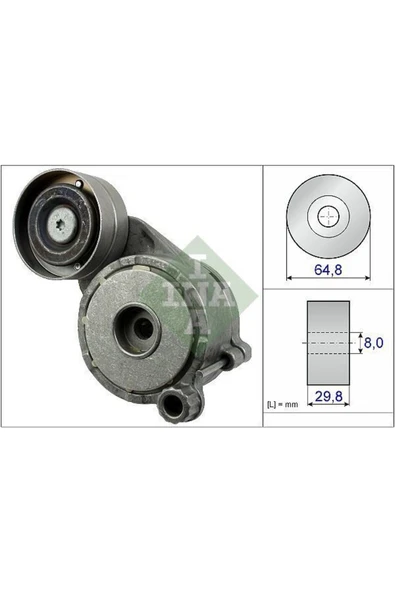 INA 534050610 Gergı Kütügü W204 21 209 - 1