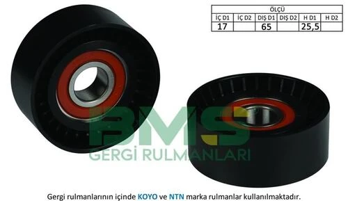 Bms 257  Alternatör V Kayış Gergi Rulmanı Transit 2.2TDCI Sprinter Ducato Boxer Jumper 2.2HDI ürün görseli 1