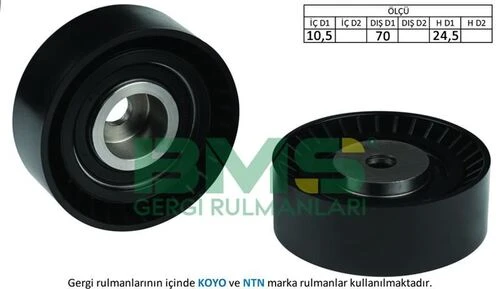 Bms 027  GERGİ RULMANI BMW E36 - E46 - E34 - E39 - E60 - ürün görseli 1