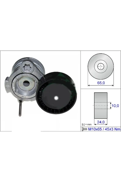 Gates T39239 Alternatör Gergı Rulmanı Cruzecaptıvaantaraepıca 2,0 Cdı ürün görseli