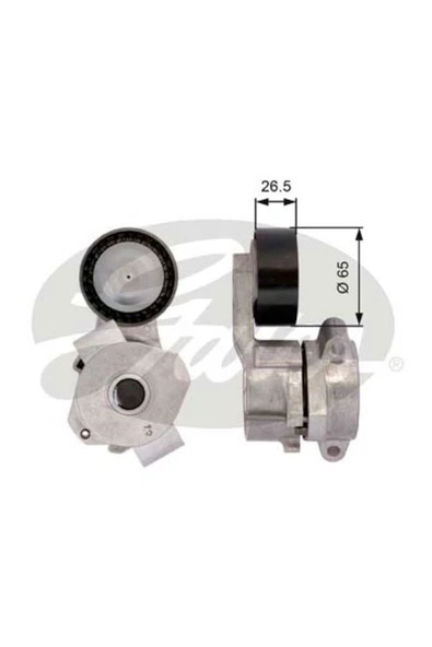 Gates T39107 Alternatör Gergi Rulmanı Kütüklü Jumper-ducato-boxer 2.2hdı 06 Transıt 2.2 Tdcı 06 Marka : ürün görseli