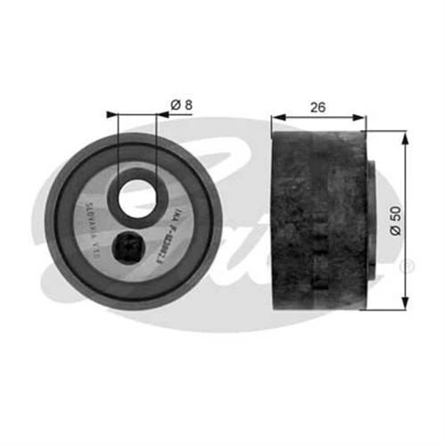 Gates T36067 V Kayış Gergi Rulmanı 307 2.0 HDI Dw10Td ürün görseli