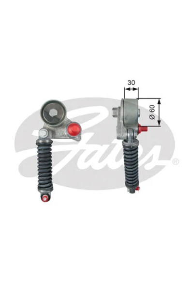 Gates T39264 Alternatör Gergi Rulmanı Vitara 05 15 1.9ddis Amortisorlu ürün görseli