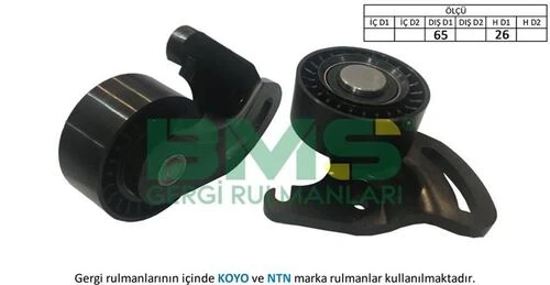 Bms 315 ALTERNATÖR GERGİ RULMANI AYAKLI CLIO II-III-KANGOO-MEGANE II- SCE ürün görseli