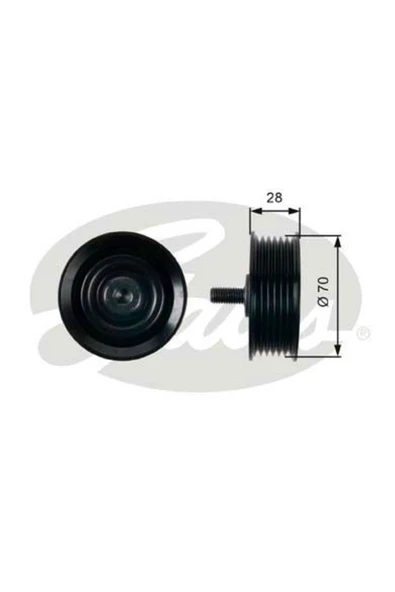 Gates T36410 ALTERNATÖR V KAYIS GERGI RULMANI i30 2.0 CRDI 07-12 ürün görseli 1