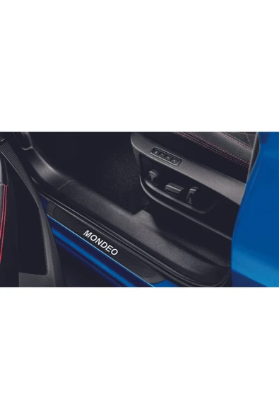 FORD MONDEO 2016 VE ÜZERİ MODELLER OLD KARBON KAPI EŞİĞİ 4 PARÇA KROM YAZILI - 1