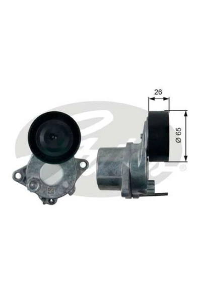 Gates T39197 ALTERNATÖR V KAYIS GERGI RULMANI KÜTÜKLÜ SPRINTER 06