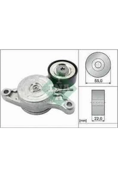 INA 534042010 Alternatör V Kayıs Gergı Rulmanı Kütüklü Toyota Verso 1.6 D4d 14- Mını One D Cooper D 11-13