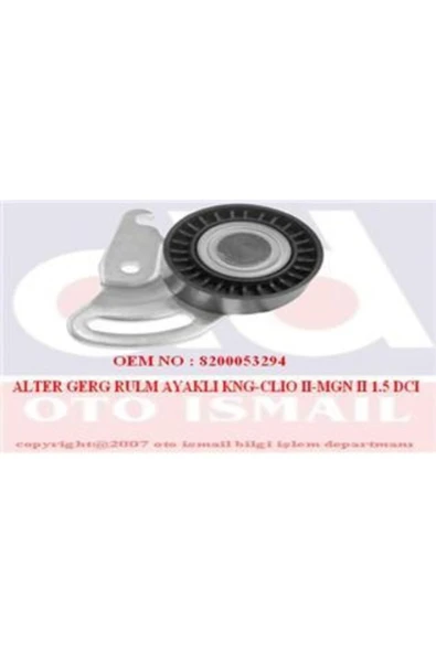 INA 531059130  V KAYIŞ GERGİ RULMANI CLIO II KANGOO MEGANE II SCEN ürün görseli 1