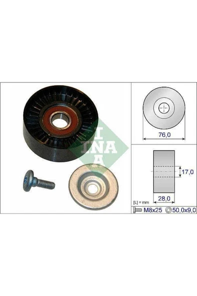 INA 532064810  V Kayış Gergi Rulmanı W203 209 211 02- - 1