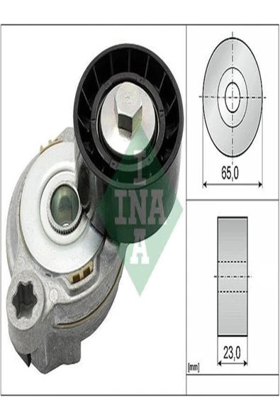 INA 534060510  V Kayis Gergi Rulmani ( Volvo: S60 S80 V60 V70 Xc70 ) 31330379 (WA887918) ürün görseli 1
