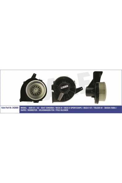 Kale 342680  KALORİFER MOTORU POLO IV 01- POLO V 09- FOX 05- / A1 ürün görseli