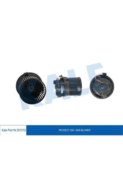 Kale 351510 Kalorıfer Motoru Peugeot 208/2008 /c3 Iıı Blower ürün görseli
