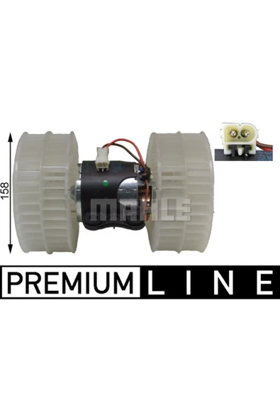 Mahle AB40000P Ab40000p Kalorifer Motoru (çap 158mm) W639 3.0 3.2 3.5 3.7 M 112.951 (eno:8ew009158181) ürün görseli