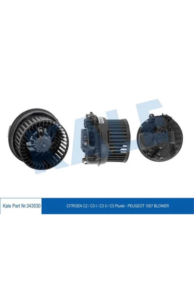 Kale 343530  KALORİFER MOTORU 1007 / C2 C3 ürün görseli