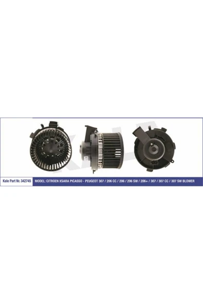 Kale 342745  KALORİFER MOTORU 206 CC 307 SW OTO. AC ürün görseli 1