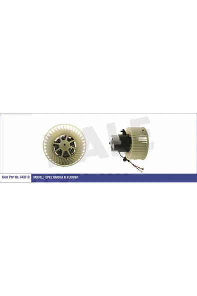 Kale 343510  KALORİFER MOTORU OMEGA B 12V - 1