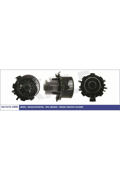 Kale 343605  KALORİFER MOTORU MASTER II 98- / MOVANO A 98- / INTER ürün görseli