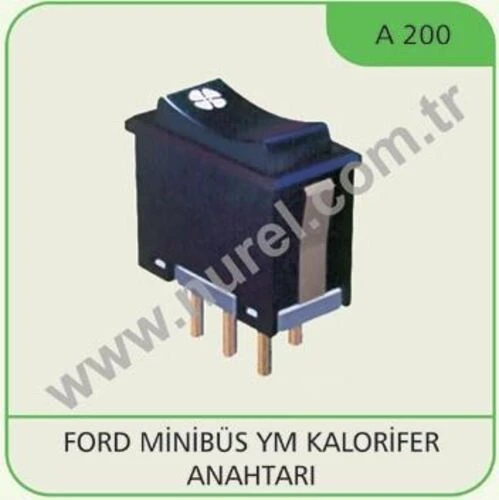 Nurel A200 Kalorifer Anahtarı Ford Mınıbüs Ym