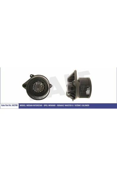 Kale 342780  KALORİFER MOTORU SCENIC I 98- MASTER II 98- / MOVANO ürün görseli