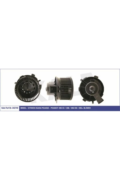 Kale 342740  KALORİFER MOTORU 206 / XSARA PICASSO