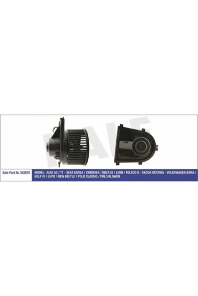 Kale 342670  KALORİFER MOTORU GOLF IV 98- BORA 99- POLO III 99- LU ürün görseli