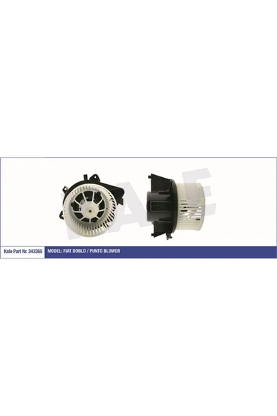 Kale 343365 Kalorifer Motoru 12v Fıat Doblo-puntoklr- 46722948 71735480