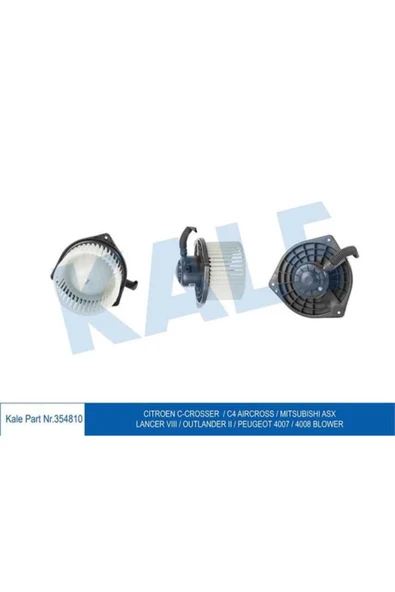 Kale 354810  KALORİFER MOTORU C-CROSSER C4 AIRCROSS MITSUBISHI ASX ürün görseli