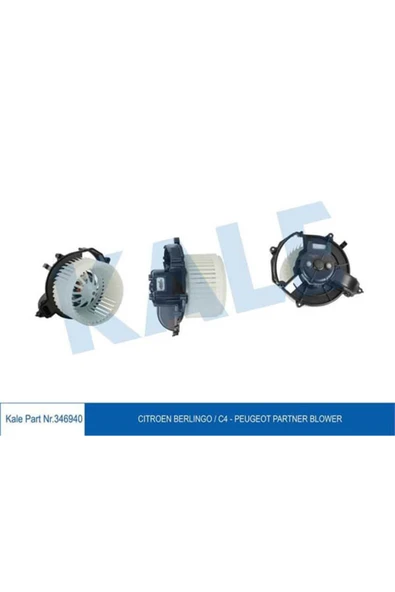 Kale 346940  KALORİFER MOTORU PARTNER / C4 BERLINGO