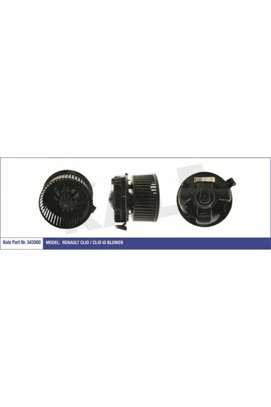 Kale 343560  KALORİFER MOTORU CLIO III  OTO. AC