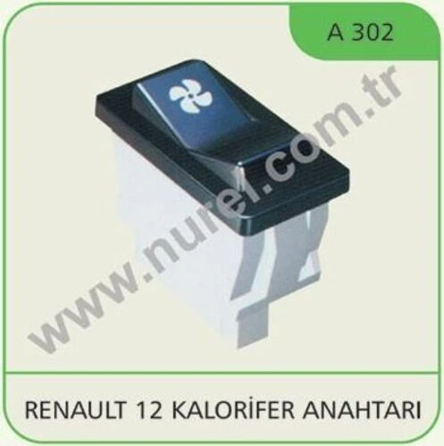 Nurel A302 Kalorifer Anahtarı R12