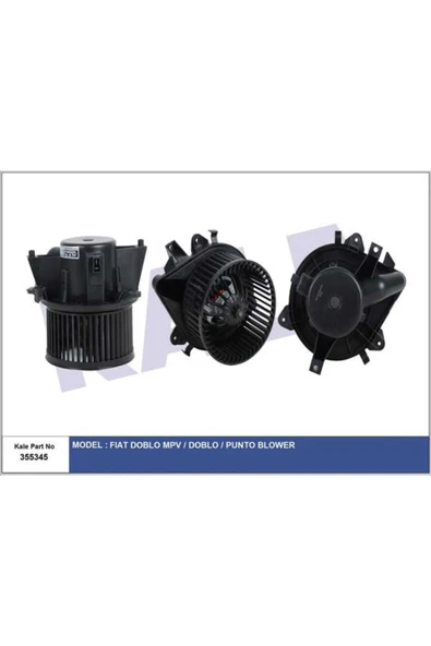 Kale 355345  KALORİFER MOTORU FIAT DOBLO MPV-DOBLO-PUNTO BLOWER ürün görseli