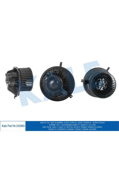 Kale 342660  KALORİFER MOTORU GOLF V 03- GOLF VI 08- EOS 06- JETTA ürün görseli