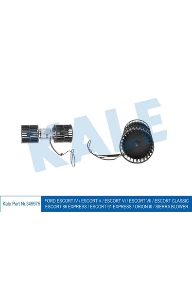 Kale 349975  KALORİFER MOTORU ESCORT IV ESCORT V ESCORT VI ESCORT ürün görseli