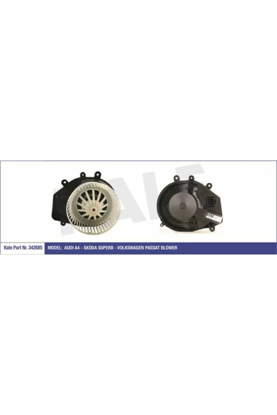 Kale 342685  KALORİFER MOTORU PASSAT B5 97- / A4 96- / SUPERB I 01 ürün görseli