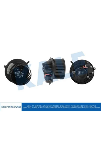 Kale 342665  KALORİFER MOTORU MEGANE II 04- 1.5 DCI / GOLF V 03- G