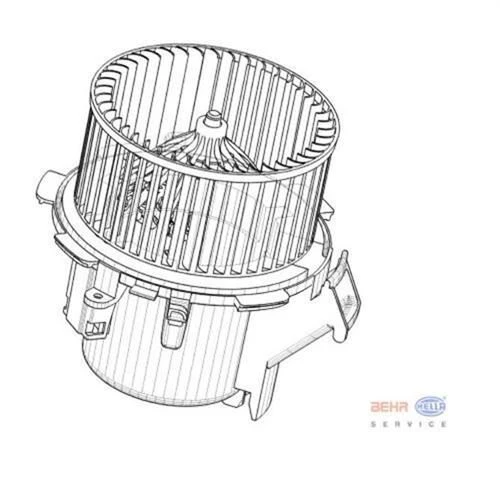 Mahle AB41000P -knecht-behr Ab41000p Kalorifer Motoru Master-movano 2.5-3.0 Dtı-dcı 12v 7701057555 ürün görseli