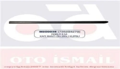 Maral 200038  Kapı Bandı Ön Sol Doblo 00- ürün görseli 1