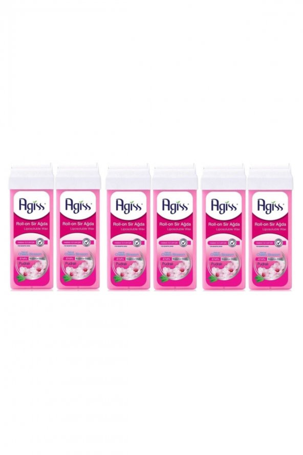 Agıss Roll-on Pudralı Hassas Cılt.100 Ml 6 Lı Paket
