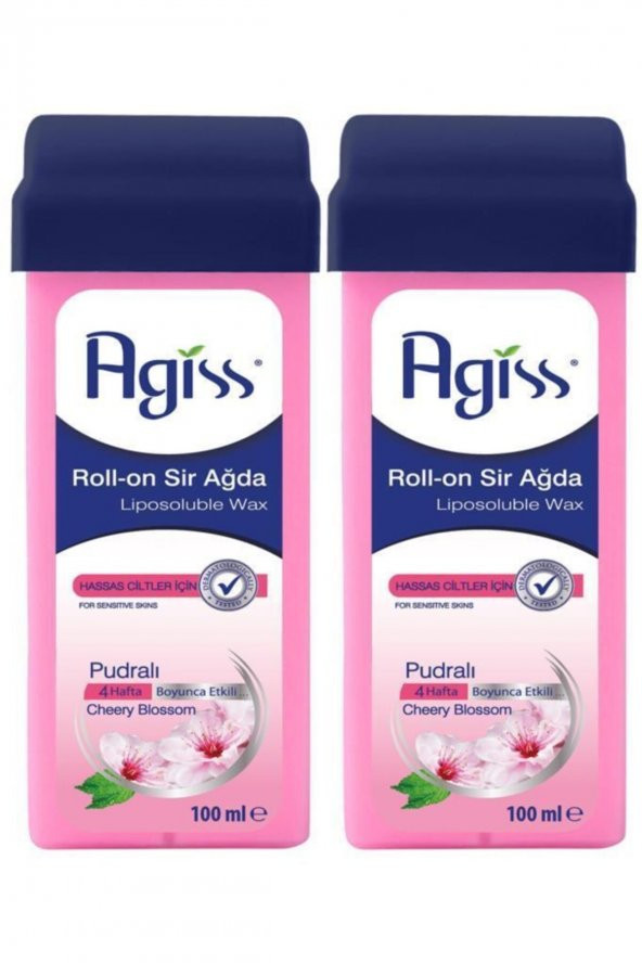 AgissRoll-on Sir Ağda 100 ml Pudra X2