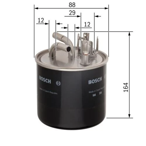 Bosch 0986450509  MAZOT FİLTRESİ PASSAT 00-05 / A4 02-04 A6 97-05 A ürün görseli 1