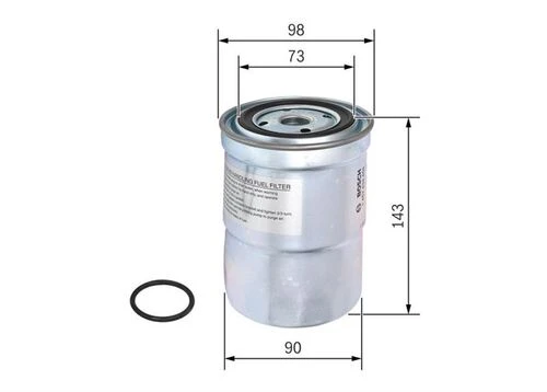 Bosch 1457434459  MAZOT FİLTRESİ PAJERO 3.2 DID ürün görseli 1