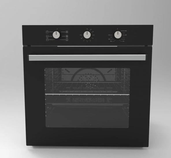 Alveus MFA 614 Siyah Ankastre Fırın
