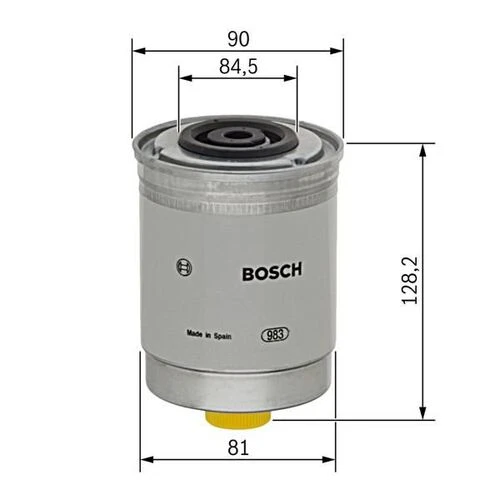 Bosch 1457434400  MAZOT FİLTRESİ TRANSIT T12 T15  TRANSIT 94-00 2. ürün görseli 1