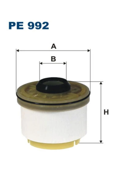 FTR PE992 Yakıt Filtresi Toyota Hılux D/cab Comfort 08 ürün görseli 1